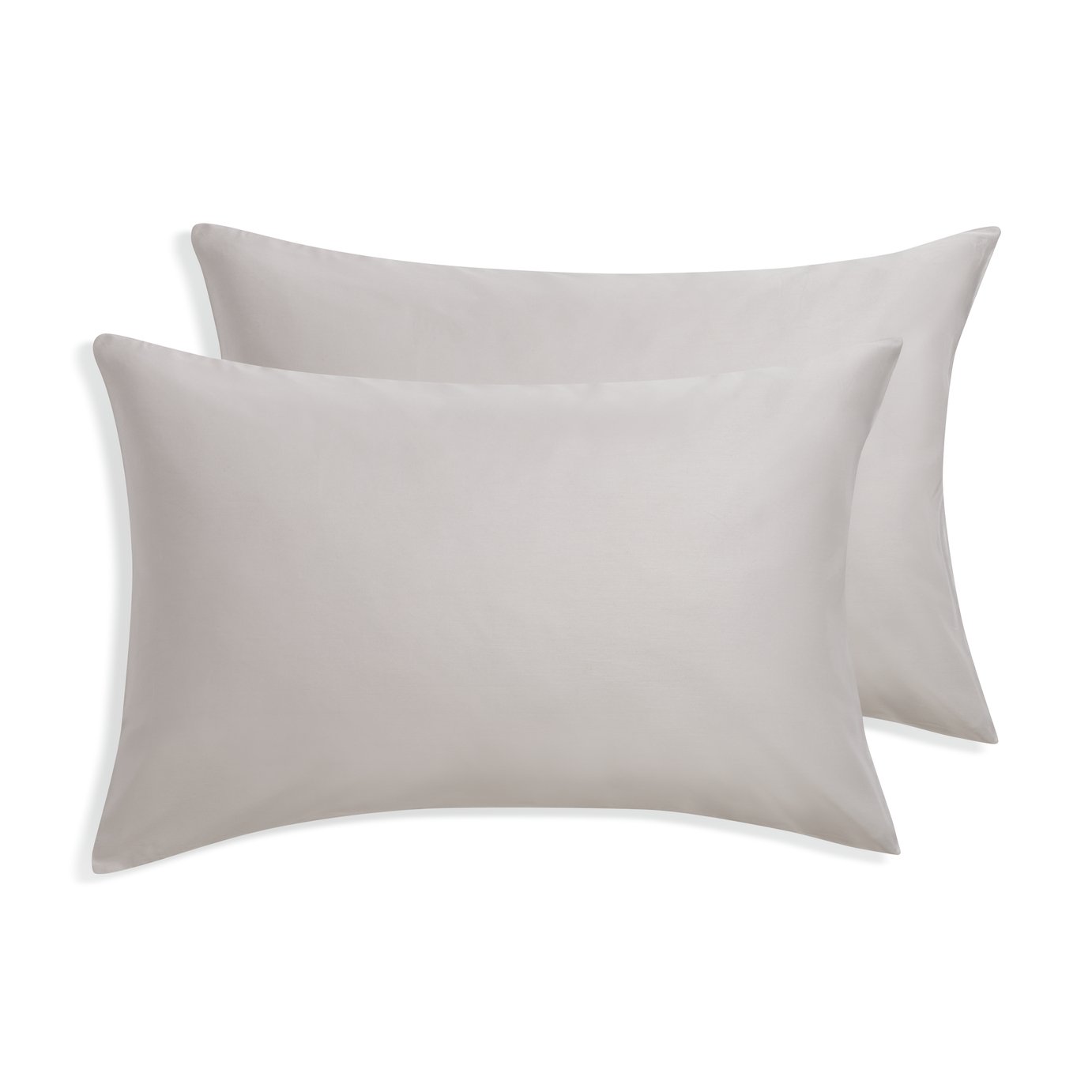 Habitat pillowcase pair in grey, size 75x50cm - British product
