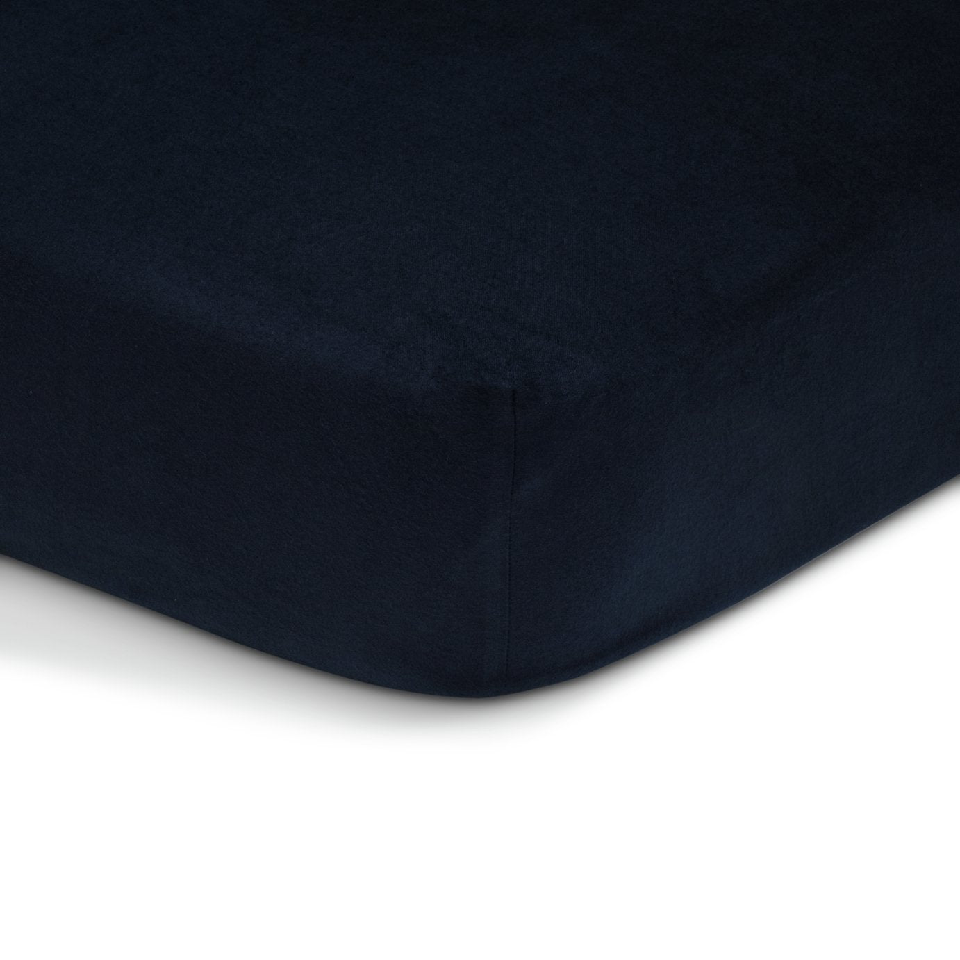 Habitat navy fitted bed sheet double, UK version