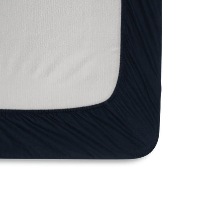 Argos Habitat Soft and Cosy Brushed Cotton Navy Fitted Bed Sheet Double- Buy online at McGrocer