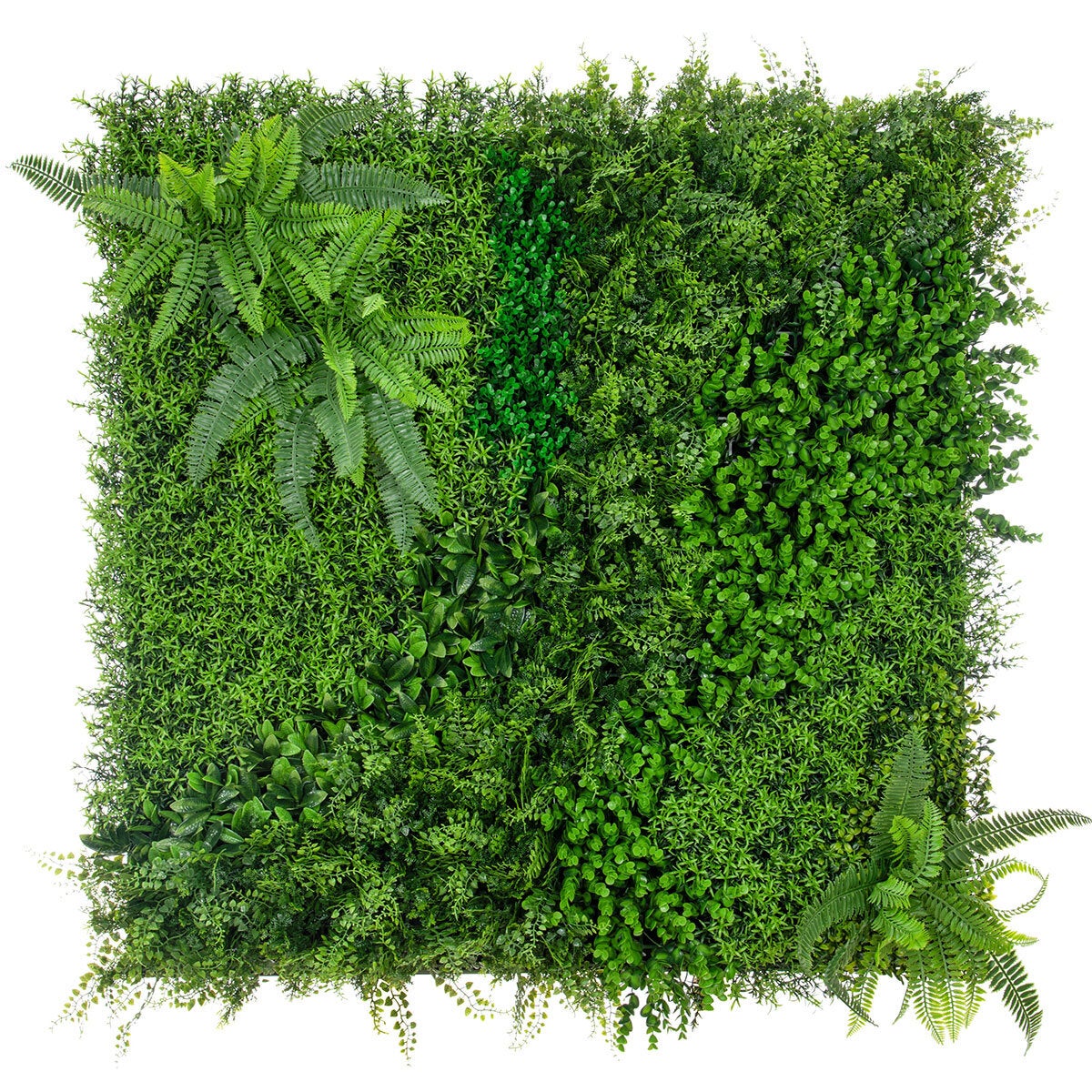 Artificial foliage wall panel by Tree Locate, pack of 5 - British product