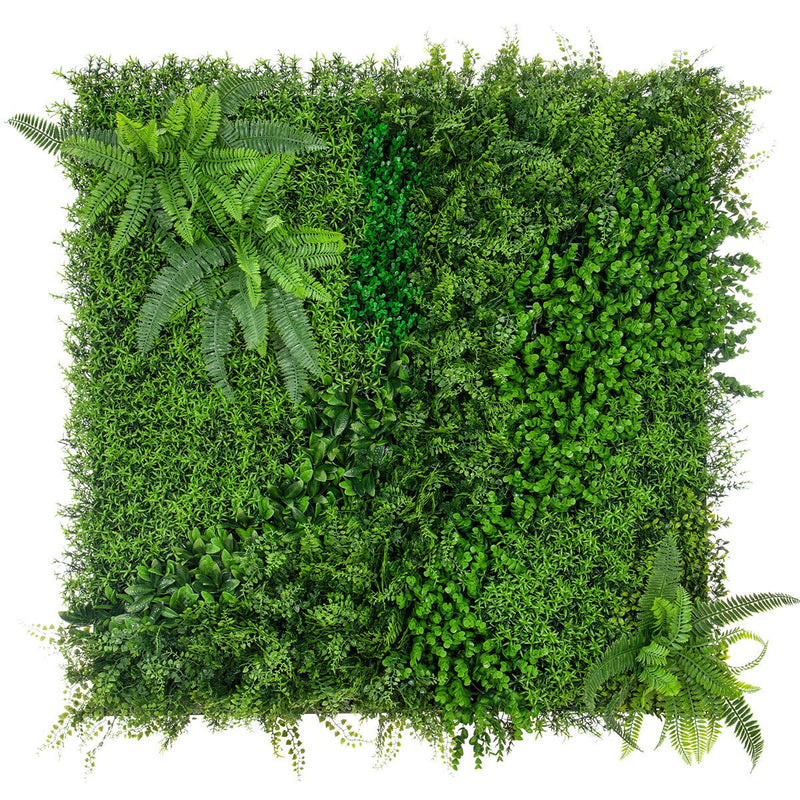 Artificial foliage wall panel by Tree Locate, pack of 5 - British product