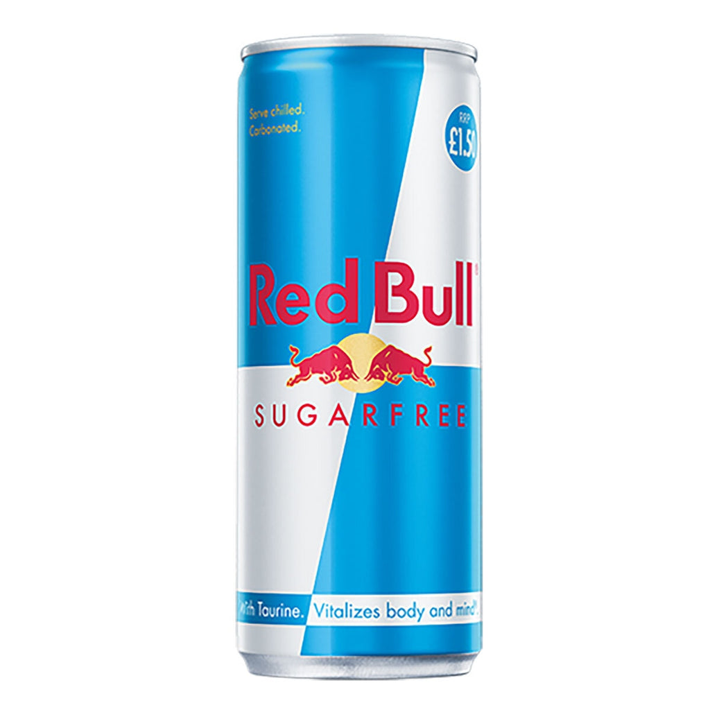 Red Bull Sugar Free PMP £1.50, 24 x 250ml