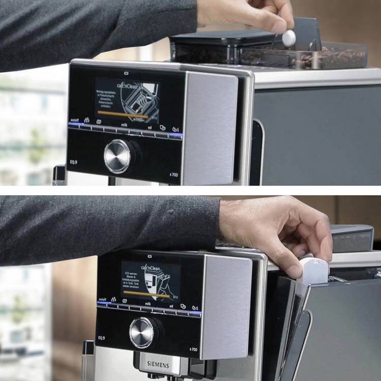 Siemens EQ series coffee machine cleaning kit - British product
