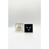 SVNX gold moonstone heart jewelry set, imported from the UK