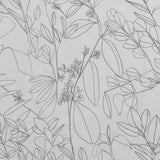 Habitat blackout curtains green and white floral design 168x183cm, UK version