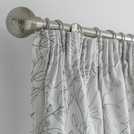 Habitat blackout curtains green and white floral design 168x183cm, UK version