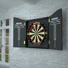 Winmau Man Cave dartboard and darts gift set (British brand)