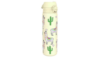 Argos Ion8 Llamas Cream Stainless Steel Water Bottle 600ml- Buy online at McGrocer