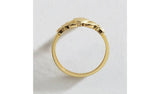 Revere 9ct yellow gold Claddagh ring size J, UK version