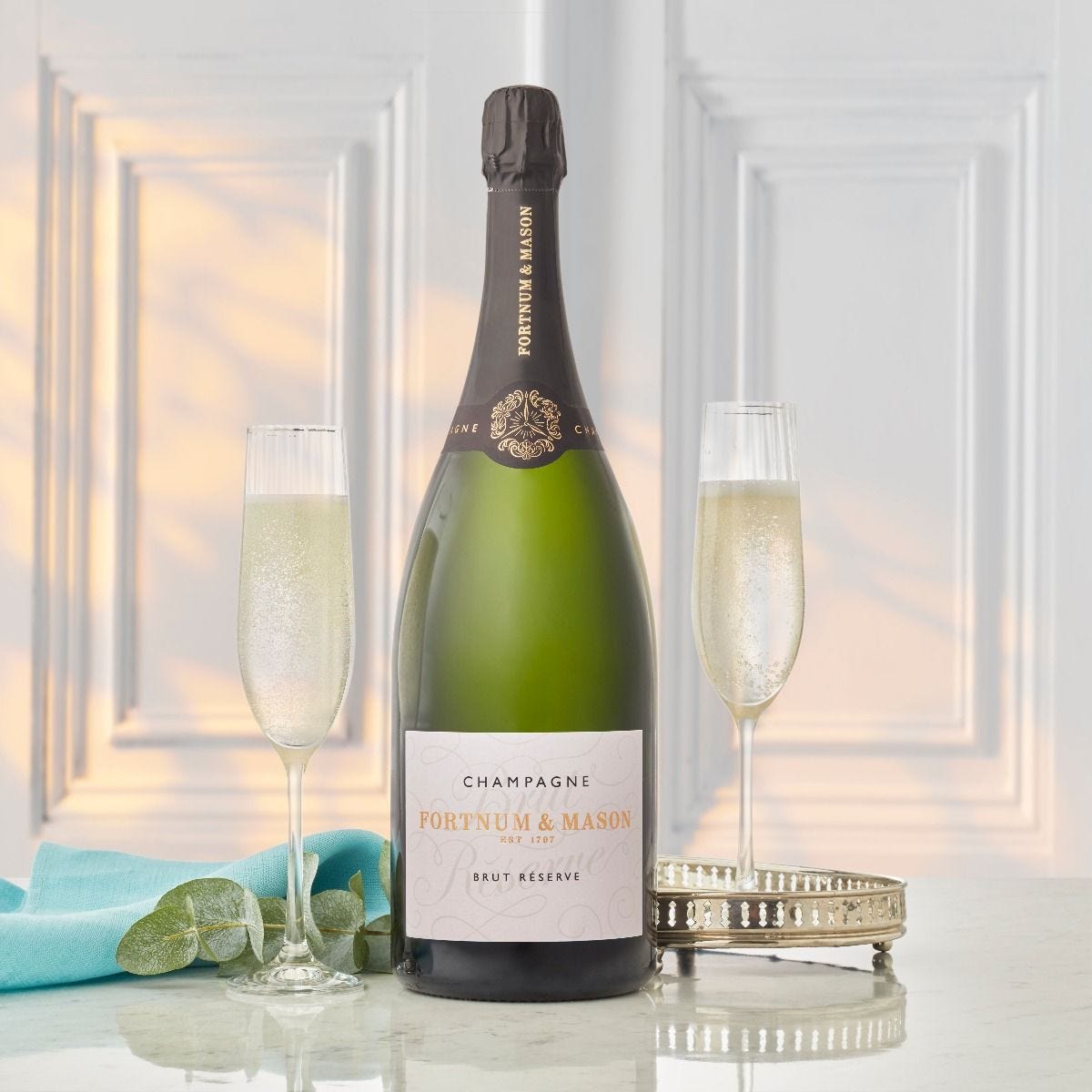 Fortnum's champagne Brut Reserve magnum 150cl (British brand)
