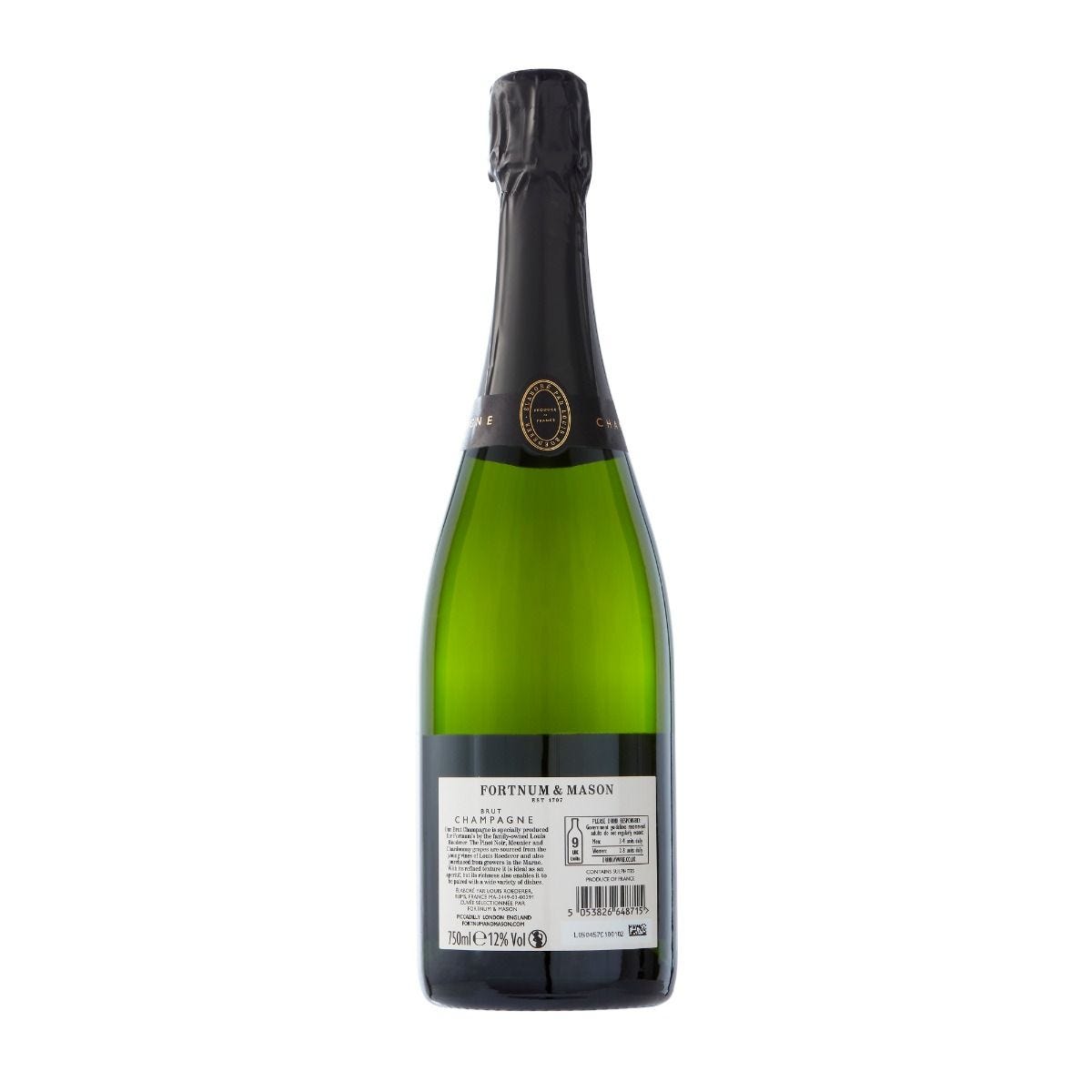 Fortnum's Brut Réserve Champagne gift box 75cl, UK version