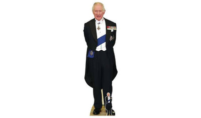 Argos Star Cutouts Regal King Charles Life-Size Cardboard Cutout Decoration- Buy online at McGrocer