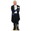 Star Cutouts Regal King Charles life-size cardboard cutout (British brand)