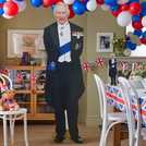 Star Cutouts Regal King Charles life-size cardboard cutout (British brand)