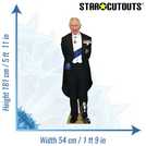 Star Cutouts Regal King Charles life-size cardboard cutout (British brand)