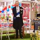 Star Cutouts Regal King Charles life-size cardboard cutout (British brand)