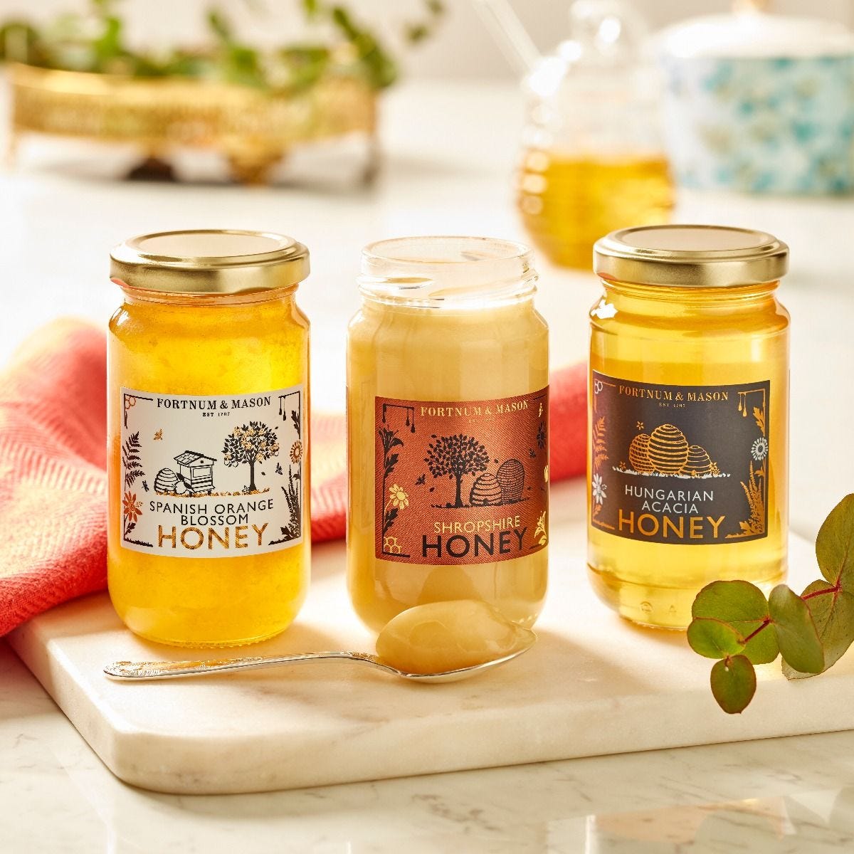 Fortnum's honey gift pack 3 x 275g (British brand)