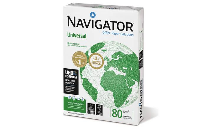 Navigator A4 multipurpose printer paper 400 sheets 80gsm - British product