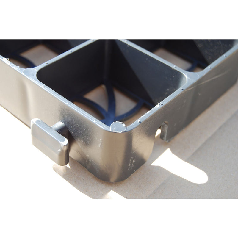 Ecobase Fastfit Plastic Base Kit for 6x6ft sheds - British product