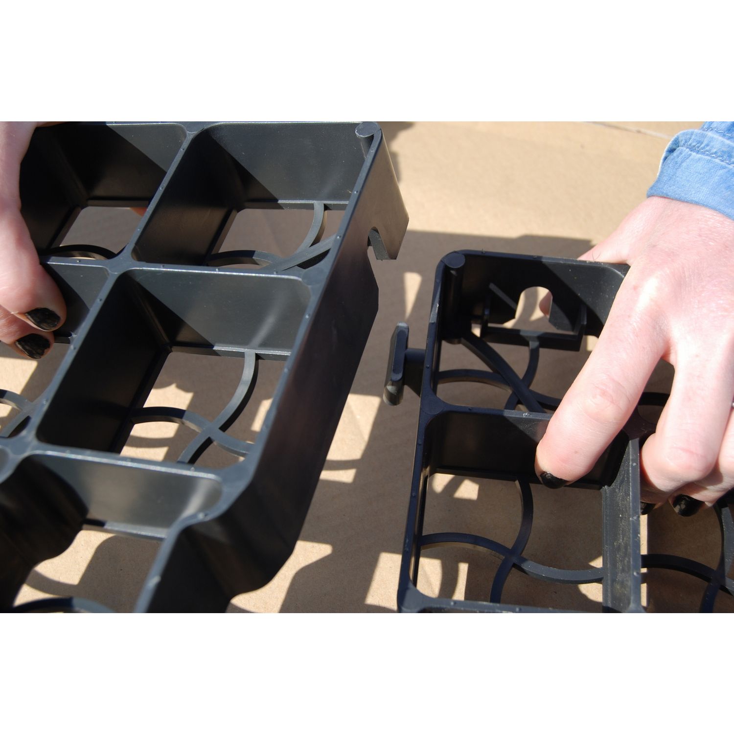 Ecobase Fastfit Plastic Shed Base Kit 10x8ft - British product