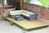 Swift Deck Garden Decking Kit 2.4x4.7m (British brand)