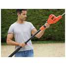 Black+Decker 51cm corded pole hedge trimmer - British product
