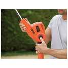 Black+Decker 51cm corded pole hedge trimmer - British product