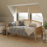 GFW single day bed frame in oak, UK version