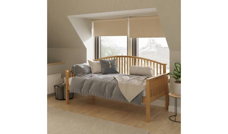 GFW single day bed frame in oak, UK version