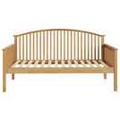 GFW single day bed frame in oak, UK version