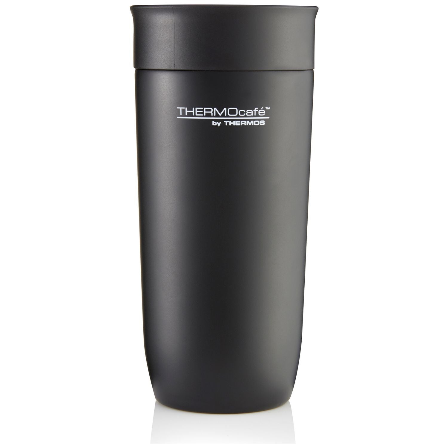 Thermos Thermocafe Push-Button Lid Tumbler Black 360ml (British brand)