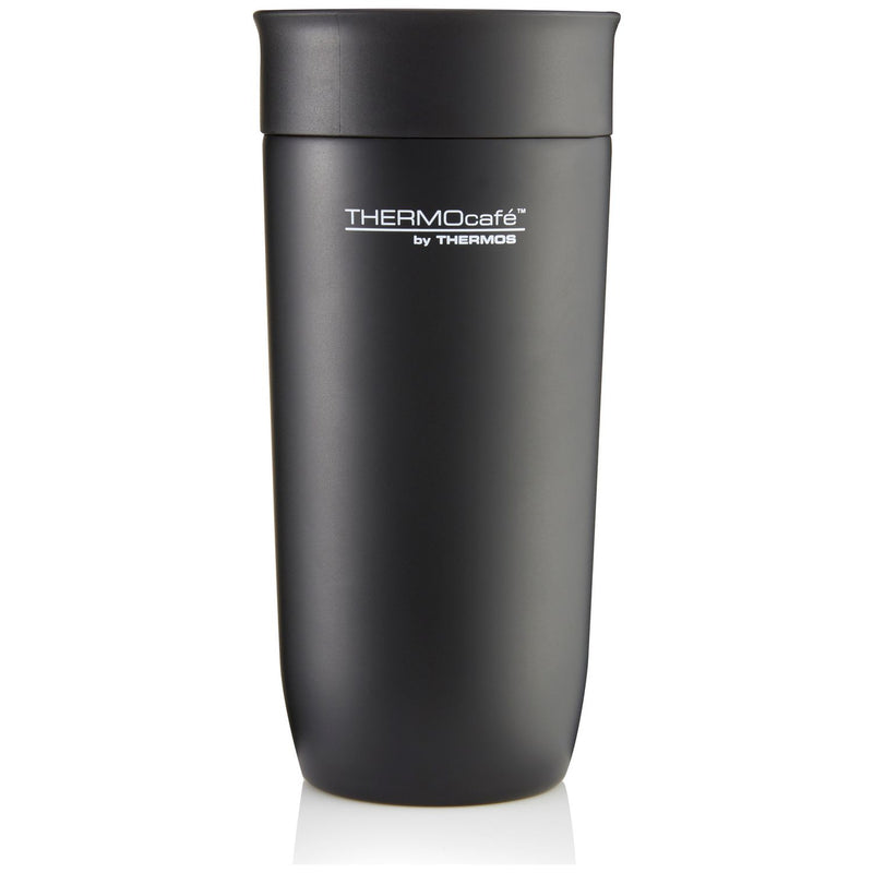 Thermos Thermocafe Push-Button Lid Tumbler Black 360ml (British brand)
