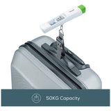 Beurer battery-free luggage scale white 50kg capacity, UK version
