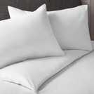 Silentnight Supersoft plain white duvet set double (British brand)