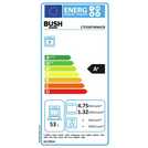 Bush gas cooker black 50cm - British product