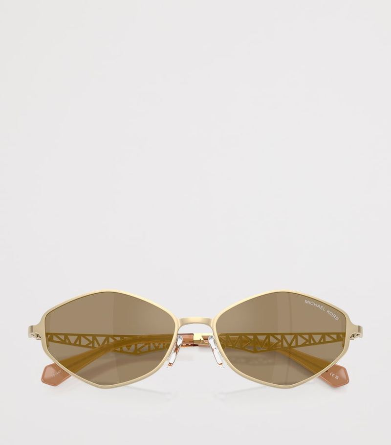 Michael Kors Gold Coast irregular sunglasses - British product