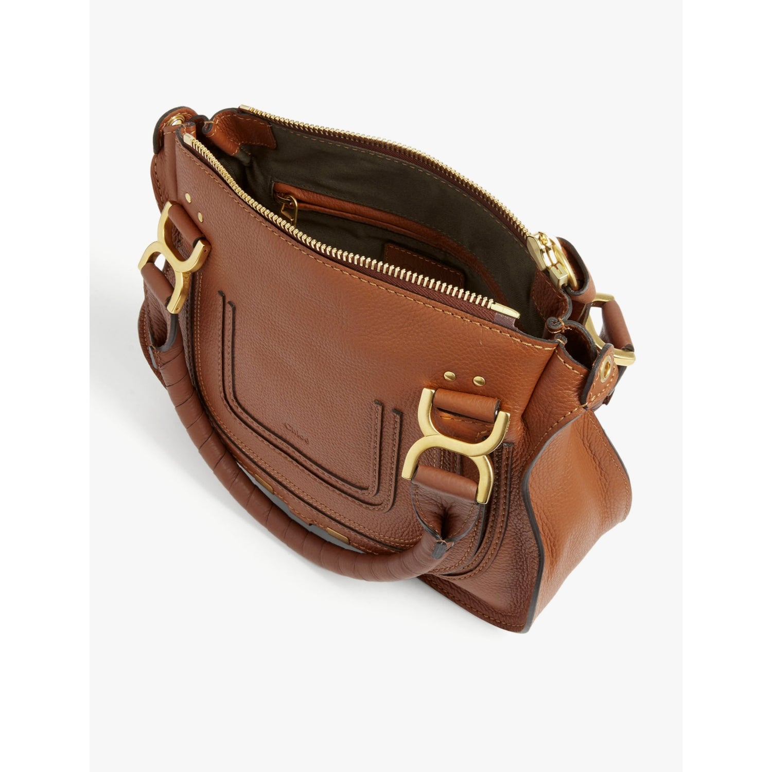 Chloé Marcie leather cross-body bag - British product