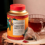 Christmas green tea 20 teabags 50g, imported from the UK