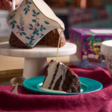 Fortnum's King George Christmas pudding in ceramic basin 907g - British product