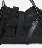 Pleats Please Issey Miyake mini bias pleats duffle bag, imported from the UK