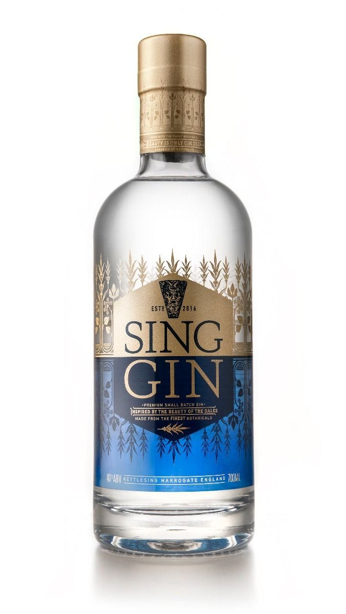 Sing Gin 70cl, UK version