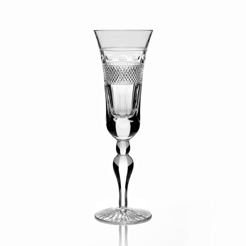 Cumbria Crystal Grasmere tall champagne flute 140ml (British brand)