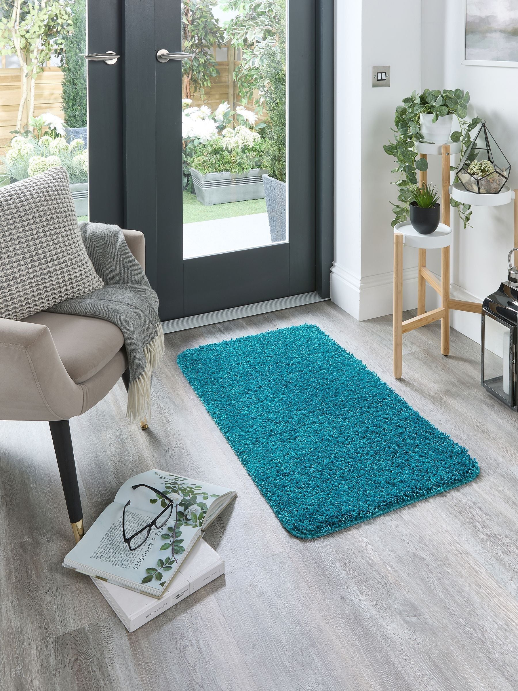 My Rug Teal Shaggy Rug