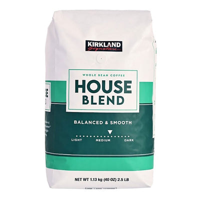 Costco UK Kirkland Signature Hele Bønner Kaffe Husblanding 113kg- Kjøp online hos McGrocer
