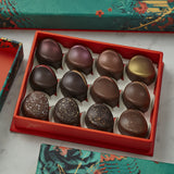 Fortnum's chocolate caramels selection box 108g (British brand)