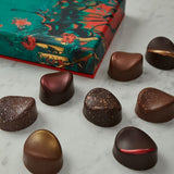 Chocolate caramels selection box 216g, imported from the UK