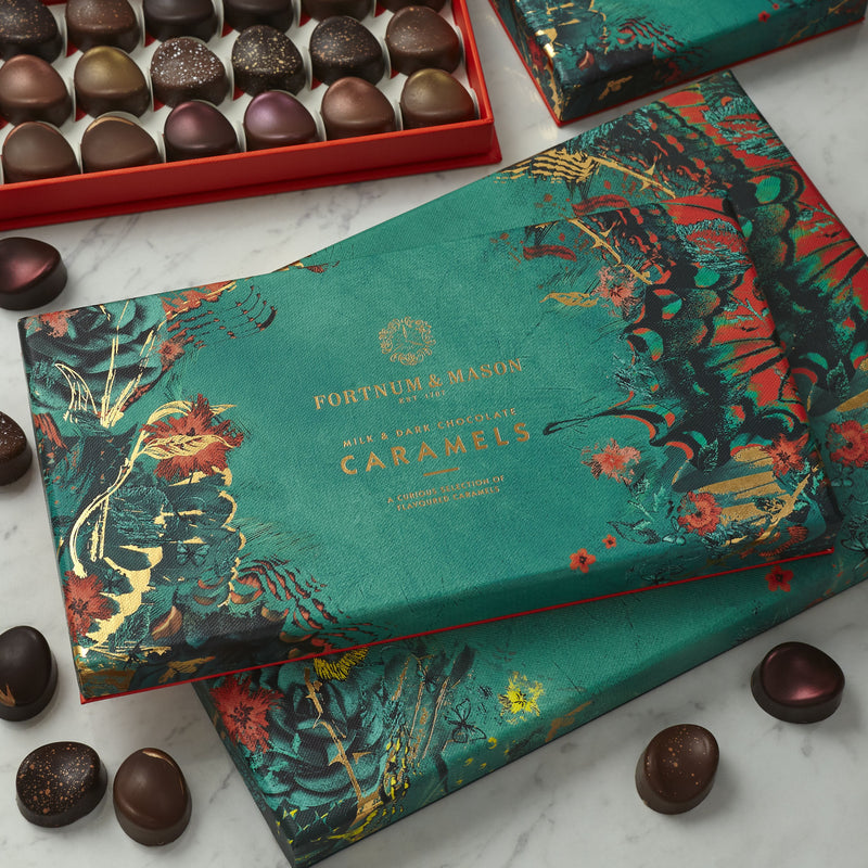 Fortnum's chocolate caramel selection box 288g (British brand)
