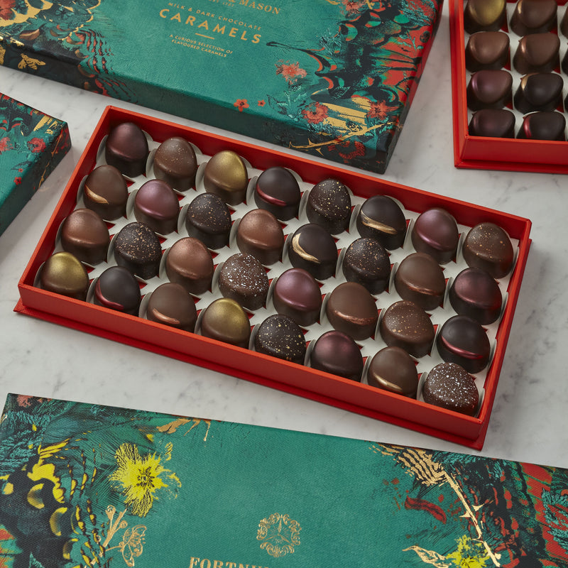 Fortnum's chocolate caramel selection box 288g (British brand)