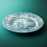 Spode Green Italian earthenware plate 20cm - British product