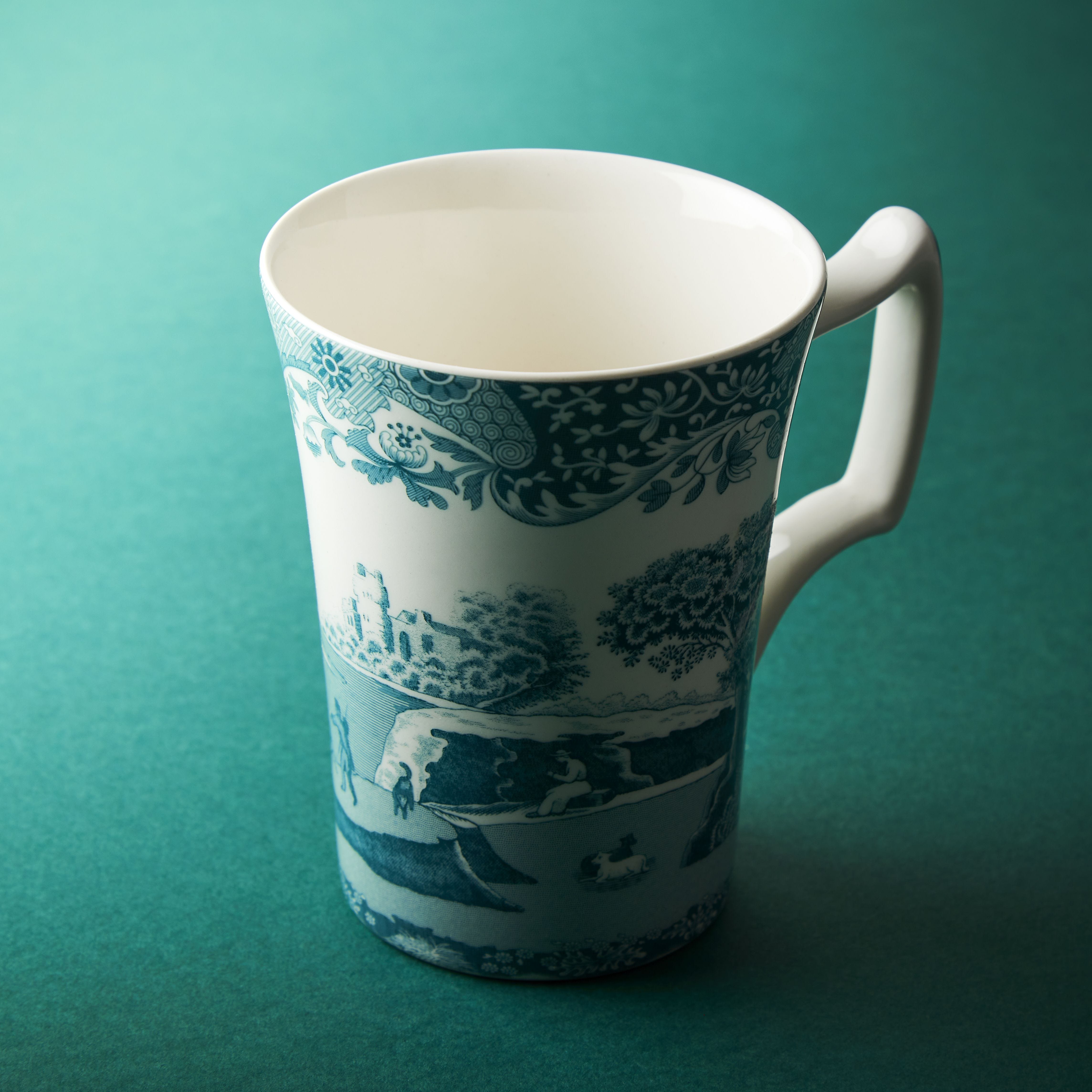 Spode Green Italian Mug, UK version